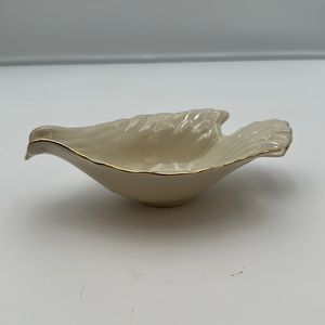 Lenox White Dove Dish Bowl USA Vintage
